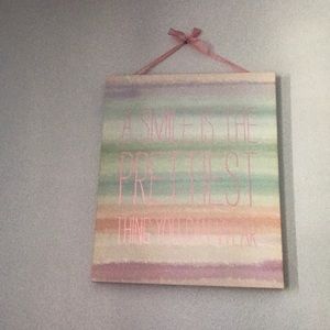 “A smile is the prettiest thing you can wear”